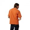 T-SHIRT FOX WORDMARK OVERSIZED CHOCOLATE M